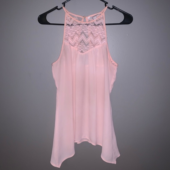 💗3 for $15💗 Pink Flowy Tank - Picture 2 of 3